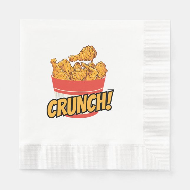 Fried-chicken Napkin (Front)