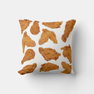 Fried chicken pattern food cushion
