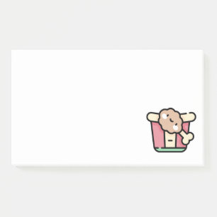 fried chicken post-it notes