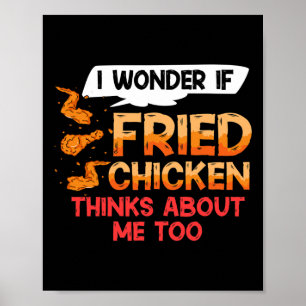 Fried Chicken Wing Recipe Strips Fingers Poster