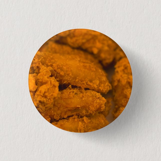 Fried Chicken Wings Button (Front)