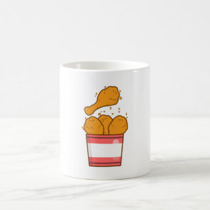 Fried Chicken With Bucket Coffee Mug