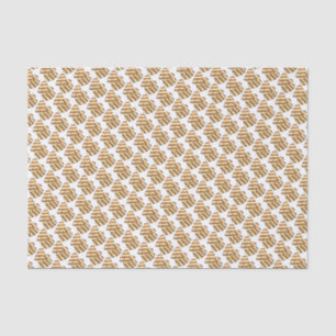 Fried Cypriot Halloumi Grilling Cheese Vegetarian Tissue Paper