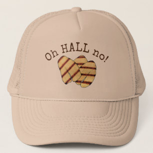 Fried Cypriot Halloumi Grilling Cheese Vegetarian Trucker Hat
