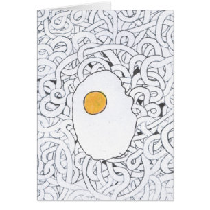 Fried Egg and Spaghetti
