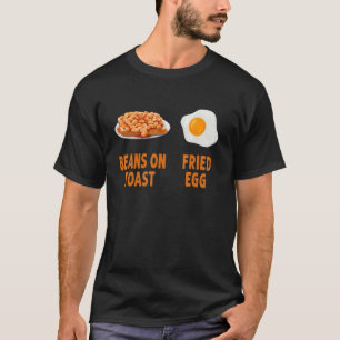 Fried Egg Costume Idea For Women & Beans On Toast  T-Shirt