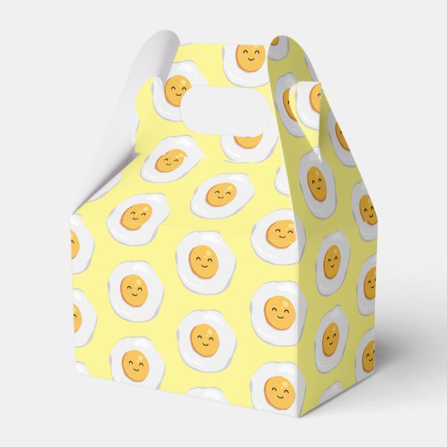 Fried Egg Favour Box (Front Side)