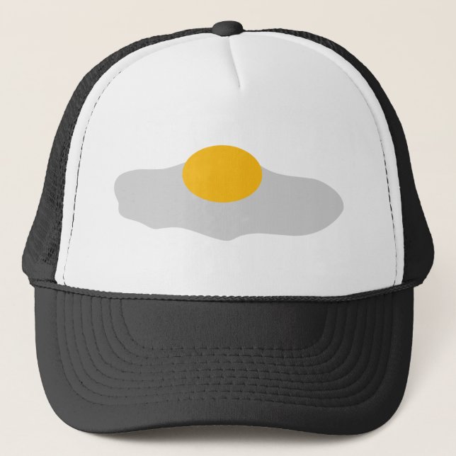 Fried Egg Icon Trucker Hat (Front)