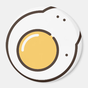 fried-egg magnet