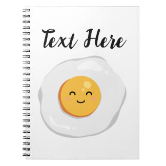 Fried Egg Notebook