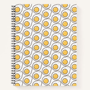fried-egg notebook