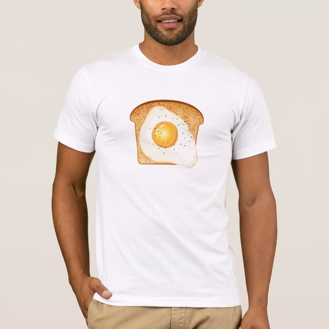 Fried egg on toast T-Shirt (Front)