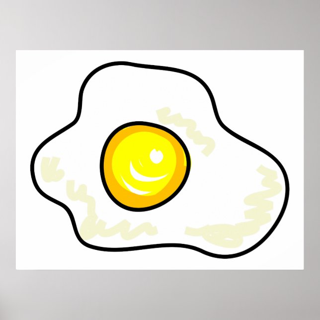 Fried Egg Poster (Front)