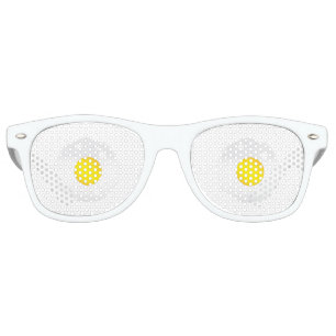 Fried Egg Retro Sunglasses