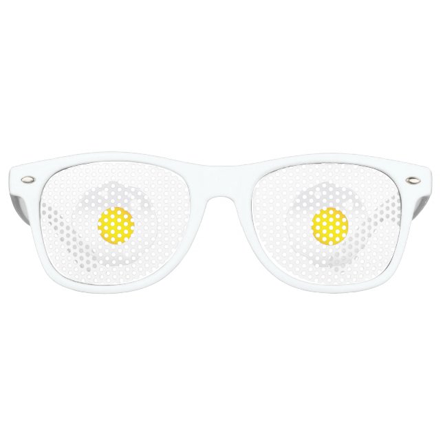 Fried Egg Retro Sunglasses (Front)