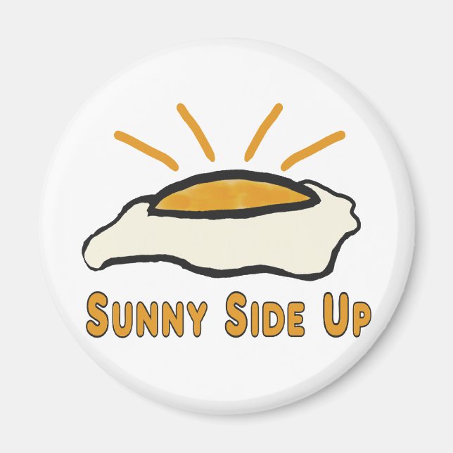 Fried Egg - Sunny Side Up Magnet (Front)