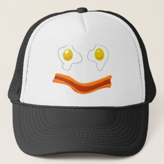 Fried Eggs and Bacon Set Trucker Hat