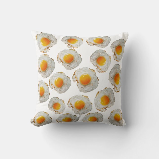 Fried eggs pattern cushion (Front)
