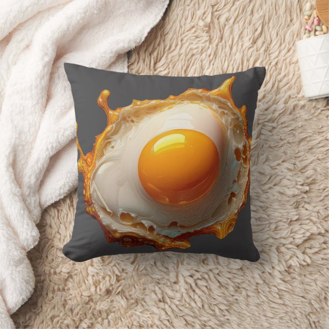 Fried Eggs Sunny side Up  Cushion (Blanket)