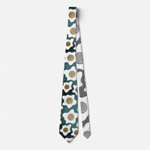 fried eggs tie
