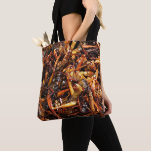 Fried Grasshopper (Takkataen Thot) Asian Food Tote Bag
