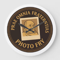 Fried Large Wall Clock