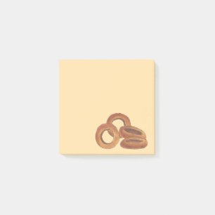 Fried Onion Rings Junk Fast Food Foodie Post-it Notes