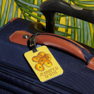 Fried Plantains Cooking Bananas Caribbean Food Luggage Tag