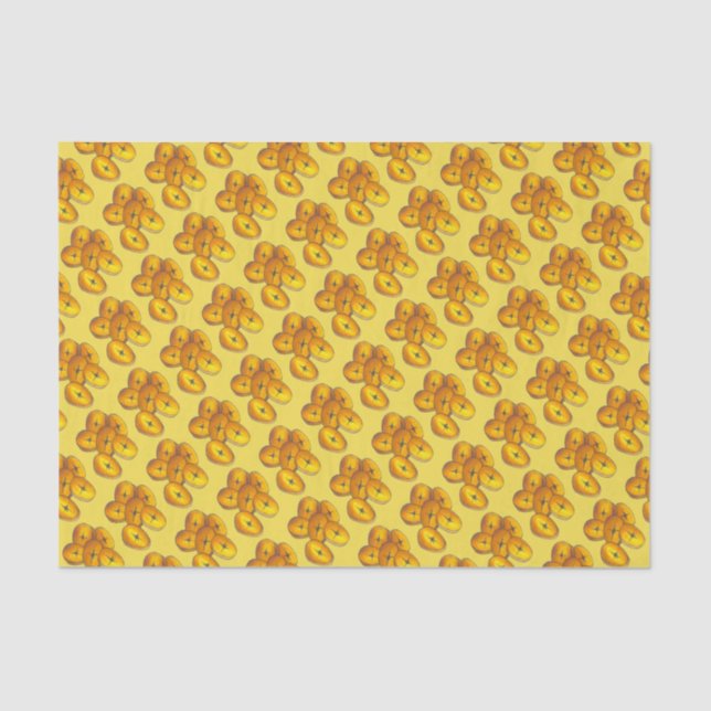 Fried Plantains Cooking Bananas Puerto Rican Food Tissue Paper (Front)