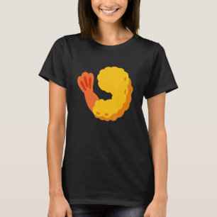 Fried Shrimp Shrimp Tempura Prawn Costume T-Shirt
