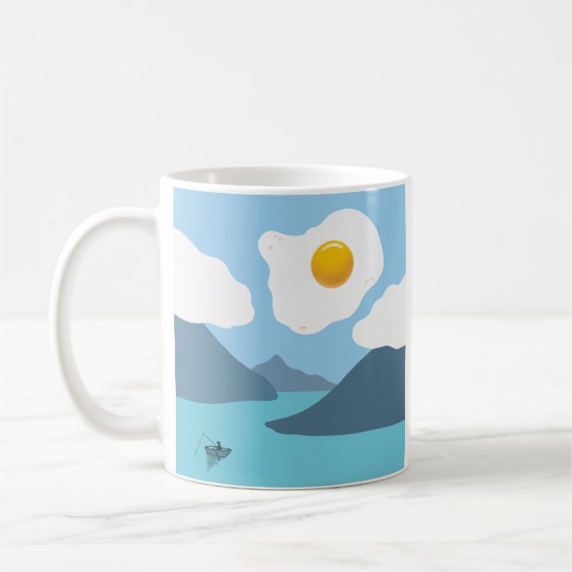 Fried Sun Coffee Mug (Left)