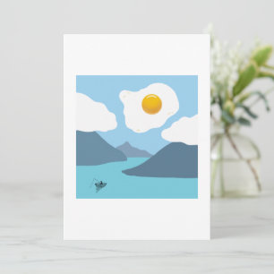 Fried Sun Holiday Card