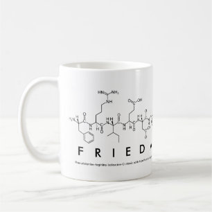 Frieda peptide name mug