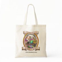 Frieda Tails - Easter budget tote bag