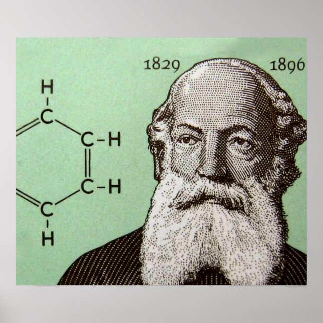 Friedrich August Kekule Poster (Front)