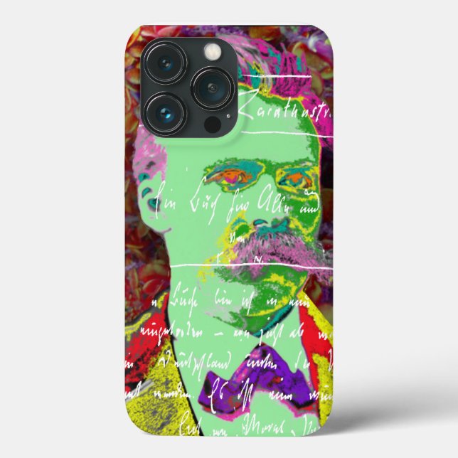 Friedrich Nietzche German Philosopher Existential Case-Mate iPhone Case (Back)