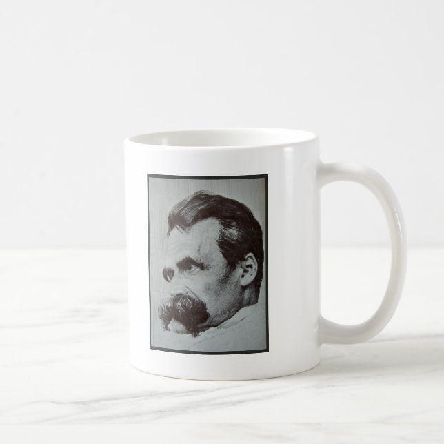 Friedrich Nietzsche Coffee Mug (Right)