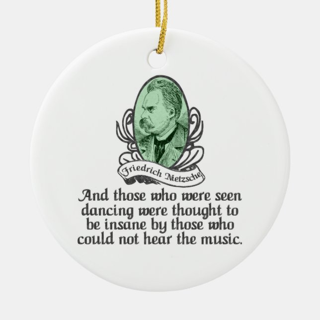 Friedrich Nietzsche Ornament (Front)
