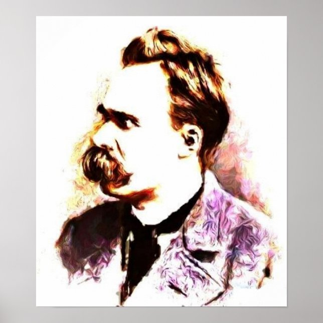 Friedrich Nietzsche Poster (Front)