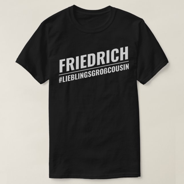 Friedrich T-Shirt (Design Front)
