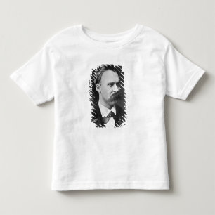 Friedrich Wilhelm Nietzsche (1844-1900) 1873 (b/w Toddler T-Shirt