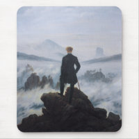 Friedrich's Wanderer above the sea of fog