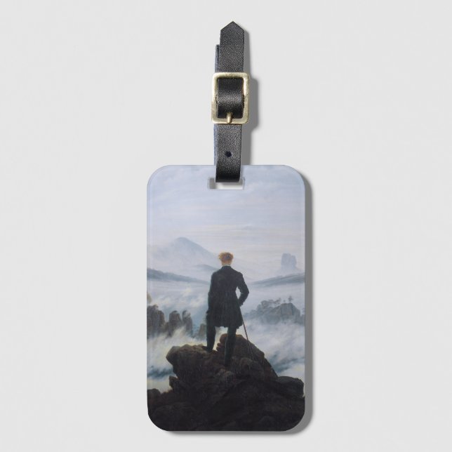 Friedrich's Wanderer Luggage Tag (Front Vertical)