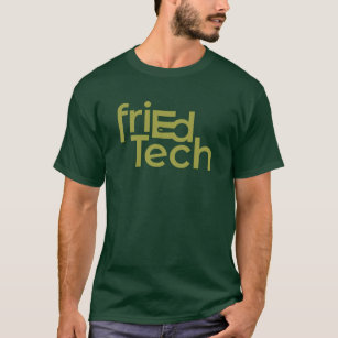 friEdTech Official Logo in Avocado Green T-Shirt