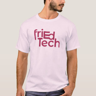 friEdTech Official Logo in Raspberry T-Shirt