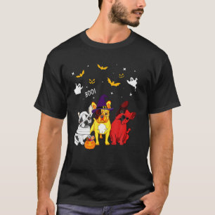 Frienchie Bulldog Boo Halloween Costume T-Shirt