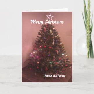 Friend and family Christmas cards