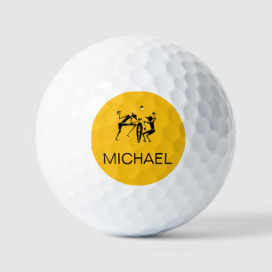 Friend, Awesome Silhouette Dancers Golf Balls