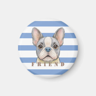 Friend Bulldog Magnet
