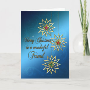 Friend Christmas card